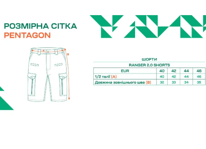 Шорты Pentagon Ranger 2.0 Wolf Grey Фото 4